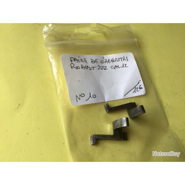 VENDU PAR LE-CUIRASSIER N� 10 PAIRE DE G�CHETTE FUSIL ROBUST 222 CAL 12