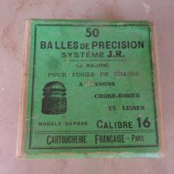 balles de precision