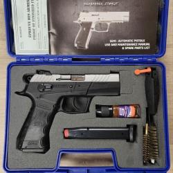 Pistolet SARSILMAZ mod CM9 - Cal 9x19 - Mallette, 2 chargeurs (Occasion)