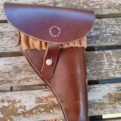 HOLSTER ARM&Eacute;E SUISSE MODELE CUIR