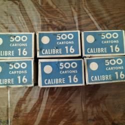Carton Cal 16 blanc