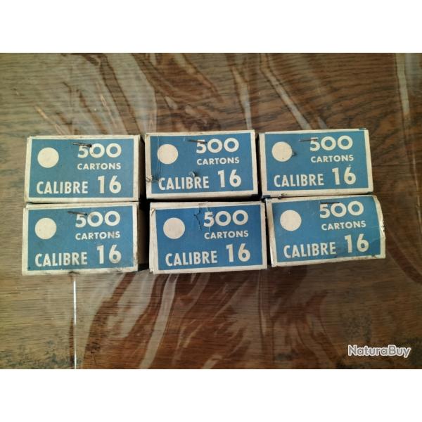 Carton Cal 16 blanc