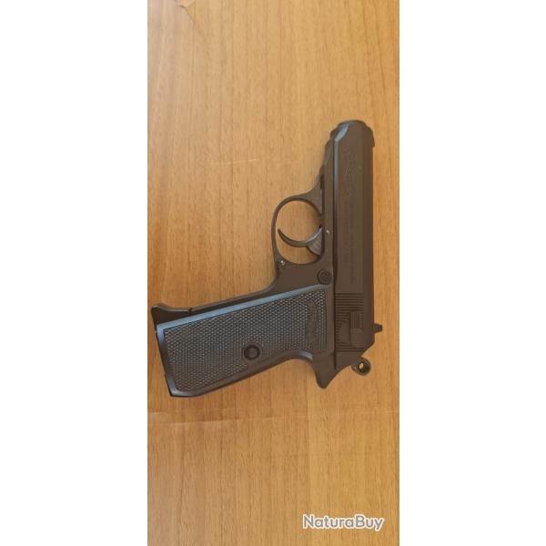 WALTHER PPK/S CO2 BLOWBACK BILLES ACIER DE 4,5MM