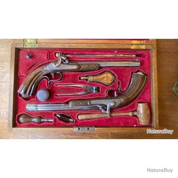 COFFRET DE PISTOLETS DE DUEL