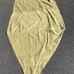 Demie toile de tente US dat&eacute;e 43 en toile OD3