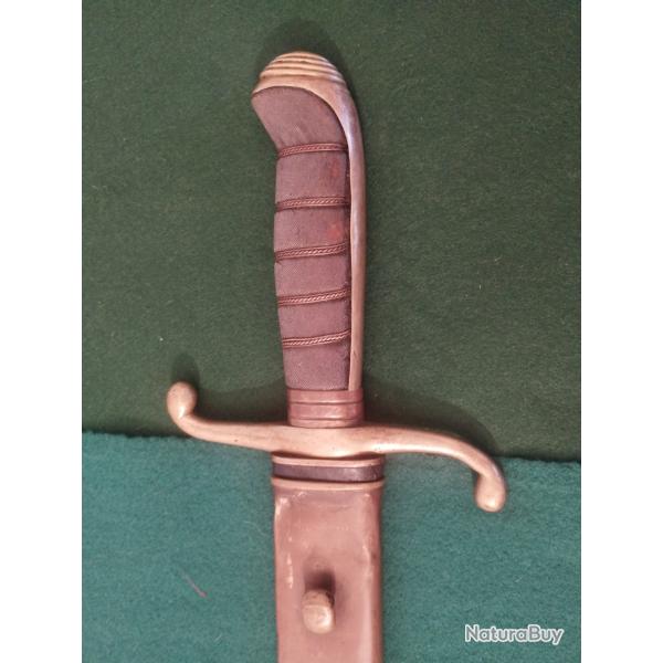 Sabre ( Briquet )  d'Artillerie Portugaise Modele  de 1895