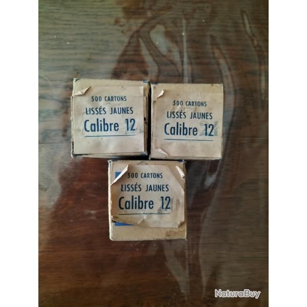 Carton Cal.12 liss�