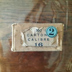 Boite carton Cal 16