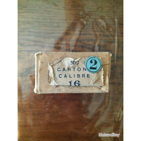 Boite carton Cal 16