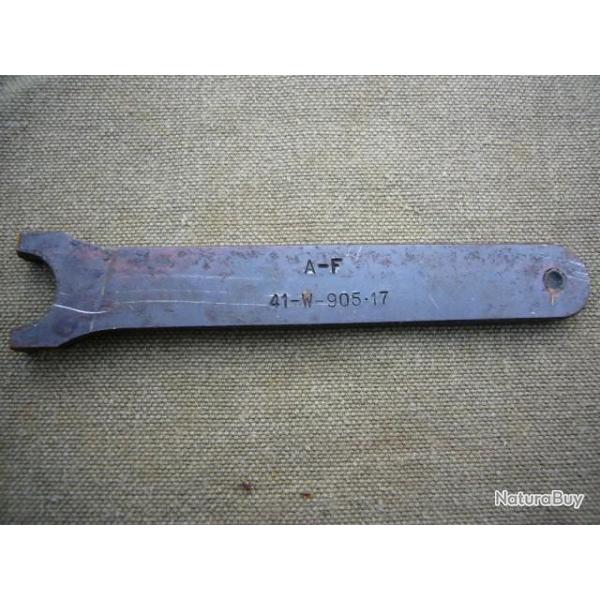 Cl� �l�vatine 41-W-905-17 mitrailleuse cal.30 Browning type Us post WW2