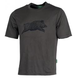 TSHIRT VERT SANGLIER Treeland