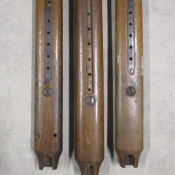 Lot de 3 devant bois de BSA Martini International