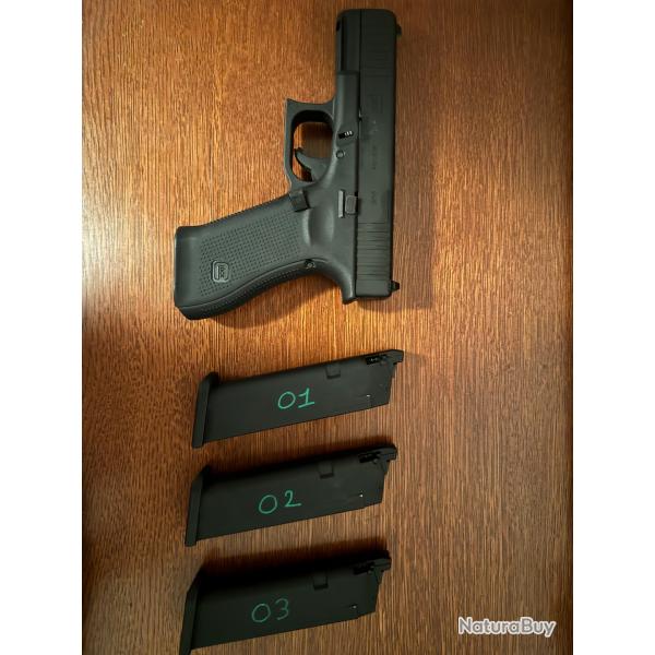 GLOCK GHK v2 45 MOS + 3 chargeurs gaz