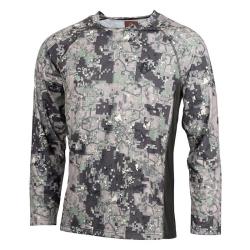 TSHIRT ML STRETCH DIGITAL VERT SOMLYS