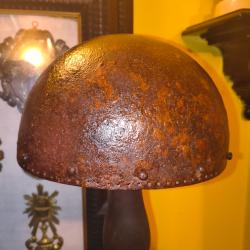 Casque cervelliere medievale haute epoque