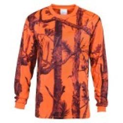 T SHIRT GHOST CAMO ML TS Percussion
