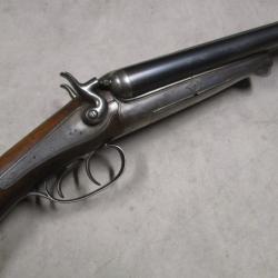 HUSQVARNA mod&egrave;le 1877, Cal 12 &agrave; chiens, &agrave; 1 euro sans prix de r&eacute;serve!!! Apte au tir!!!