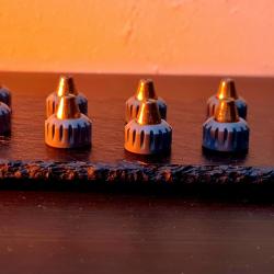 LOT DE 10 SLUGS CALIBRE 68 REPRO OGIVES DE 9MM POUR LANCEURS T4E