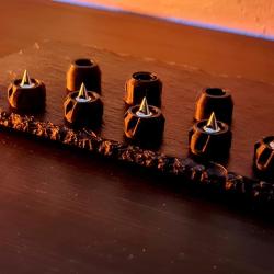 LOT DE 6 SLUGS CAL.68 PIQUES METAL JUPE PLASTIQUE POUR ARMES CO2 T4E