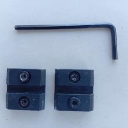Paire d'embase picatinny 22lr savage mark 2