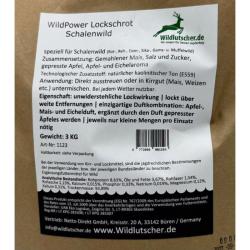 Wild Power : farine et attractif liquide Farine attractive 3kg Grand Gibier
