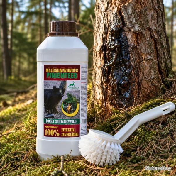 Pack Goudron de pin 1 L + brosse
