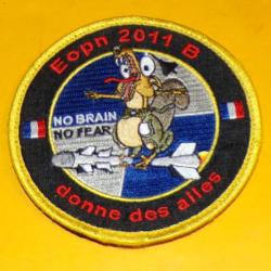 TISSU AVEC PATCH E.O.P.N 2011 B , DONNE DES AILES , La fili&egrave;re E.O.P.N (El&egrave;ve Officier du Personnel