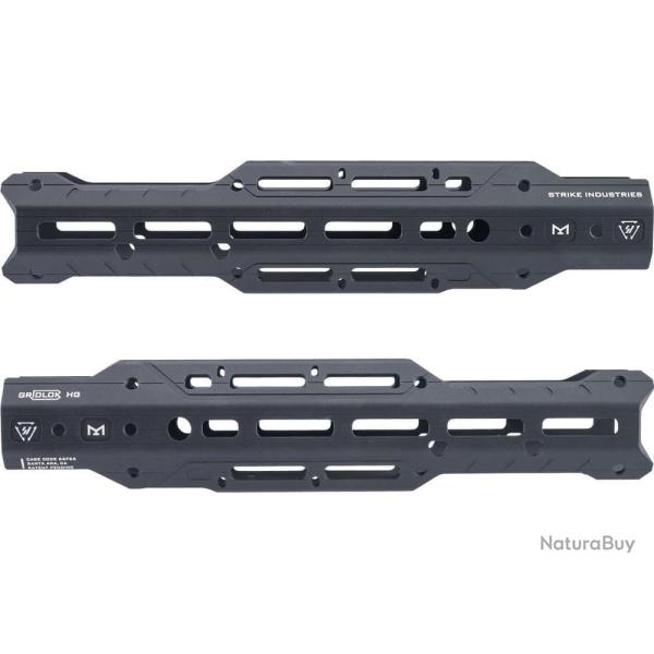 EMG Strike Industries Licensed Aluminum GRIDLOK 11" Handguard (Black) [EMG-RAS-110-01-BK] AIRSOFT 6M