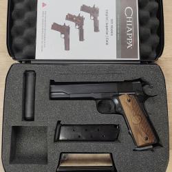 Pistolet CHIAPPA mod. 1911 Field - Cal .45 ACP - Mallette, 2 chargeurs (Occasion)