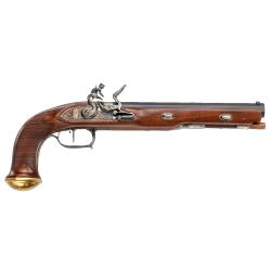 Pistolet Boutet 1er Empire &agrave; Silex Calibre .45 Poudre Noire - Davide Pedersoli