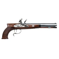 Pistolet Mortimer Silex Cal .44 Canon Lisse Davide Pedersoli