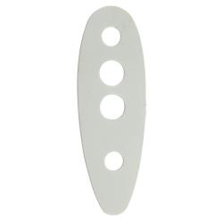 Intercalaires en Plastique Blanc 1,2 mm d'&Eacute;paisseur