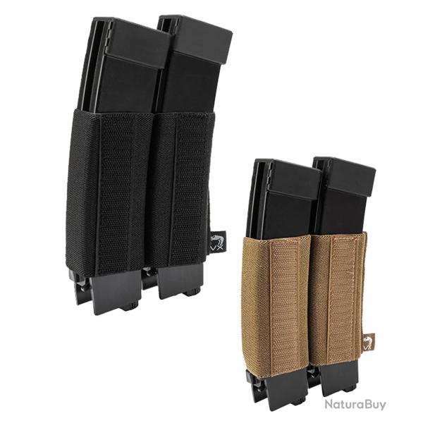 Porte Chargeur Double VX SMG Viper Noir - Viper Tactical