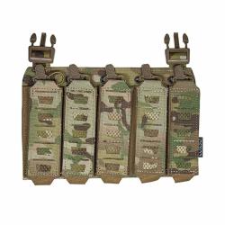 Porte Chargeur Frontal MP5 / MP7 MOLLE pour Gilet Tactique Multicam Corso Tactical