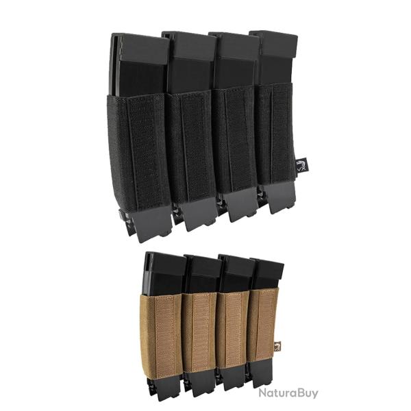 Porte Chargeur Quad VX SMG Noir - Viper Tactical