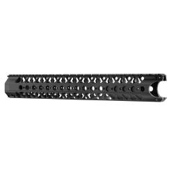 Garde-main Picatinny Lova Style pour R&eacute;plique AEG ou GBBR 16,2' Noir avec Canon Externe - SHS