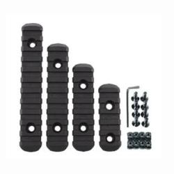Kit de 4 Rails M-LOK vers Picatinny Noir Bo Manufacture