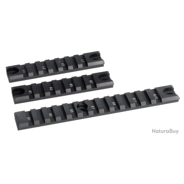Lot de Rails Picatinny pour SLV36 - G608 - UTG