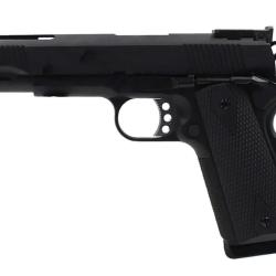 R&eacute;plique &agrave; Gaz AW Custom 1911 NE1202 Noir Full Metal 1,0J