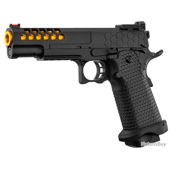 R�plique � gaz Golden Eagle Hi-Capa 5.1 Noir et Gold