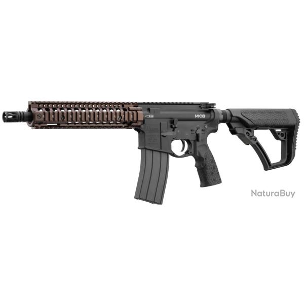 R�plique � Gaz Double Eagle Daniel Defense MK18 RIS II Noir/Bronze GBBR