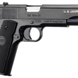R&eacute;plique &agrave; Ressort ASG Pistolet Airsoft STI M1911 Noir