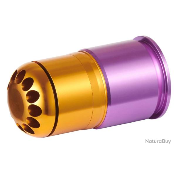 Grenade 40mm � Gaz 60 Billes Violet et Orange - Lancer Tactical