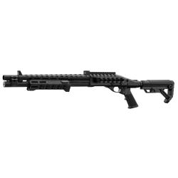 Fusil &agrave; Pompe Gaz M870 Strike Industries Noir Airsoft Golden Eagle