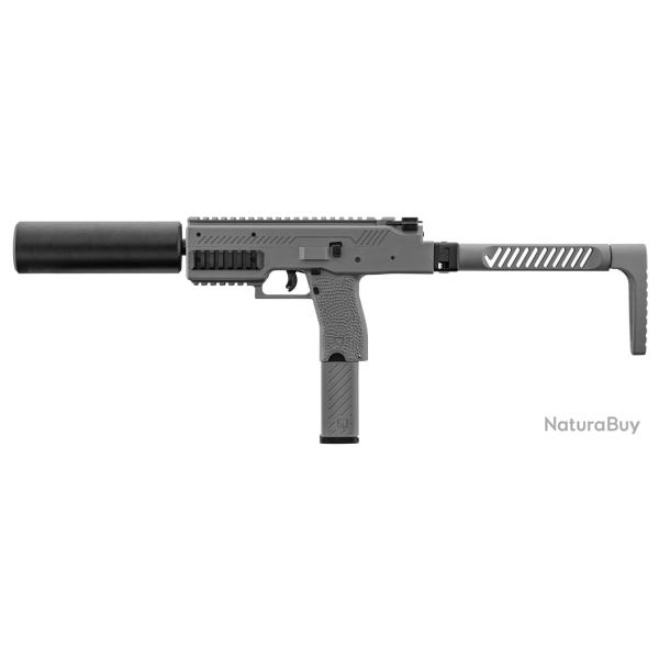 R�plique Airsoft Vorsk SMG VMP-1X Gris avec Silencieux