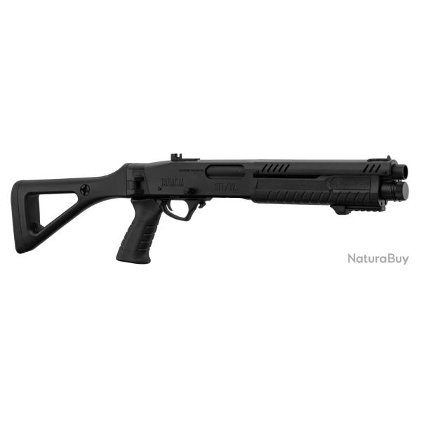 R�plique de Fusil � Pompe Fabarm STF12 Initial Noir � Gaz - Bo Manufacture