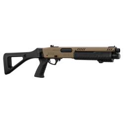 R&eacute;plique Fusil &agrave; Pompe Fabarm STF12 Initial Tan Gaz Bo Manufacture