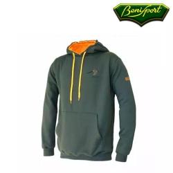 Sweat a capuche motif becasse benisport 2XL