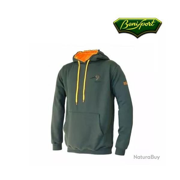 Sweat a capuche motif becasse benisport XL