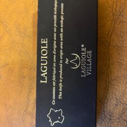 Superbe laguiole Village d&eacute;fense de mammouth neuf dans son coffret d origine
